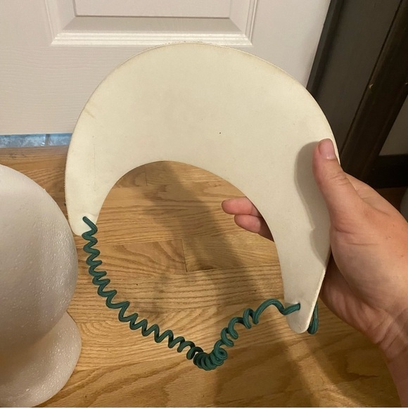 Vintage Chicken Gardening Visor Farming Honey Bee Cow Apples Sheep Barn - Picture 6 of 6